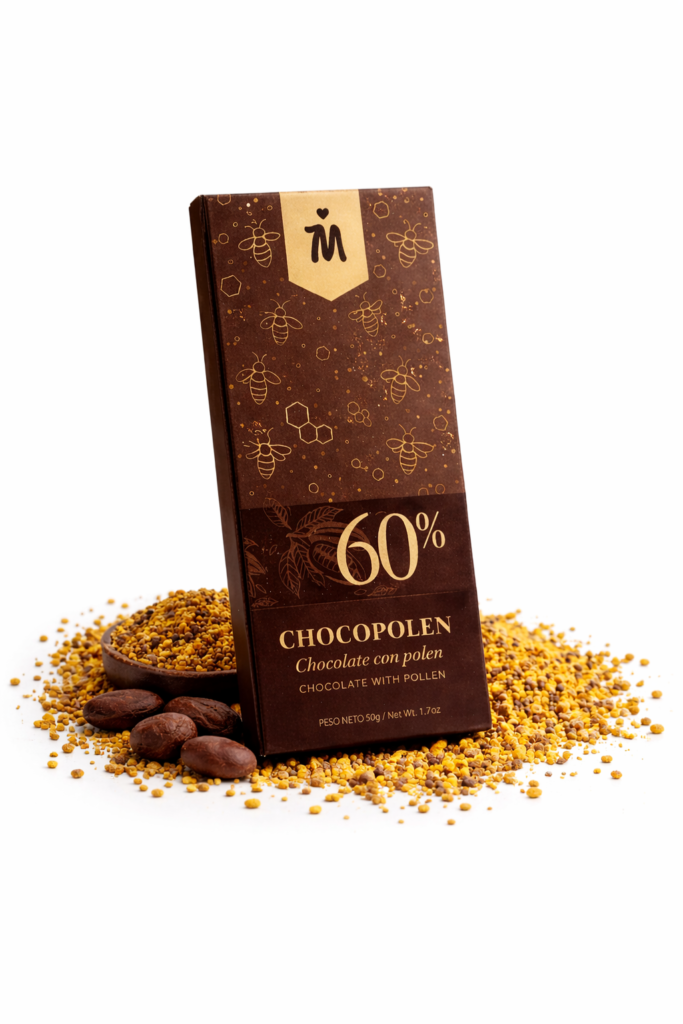 CHOCOLATE CON POLEN AL 60%