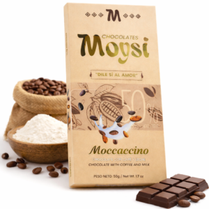 CHOCOLATE CON CAFÉ Y LECHE AL 50%