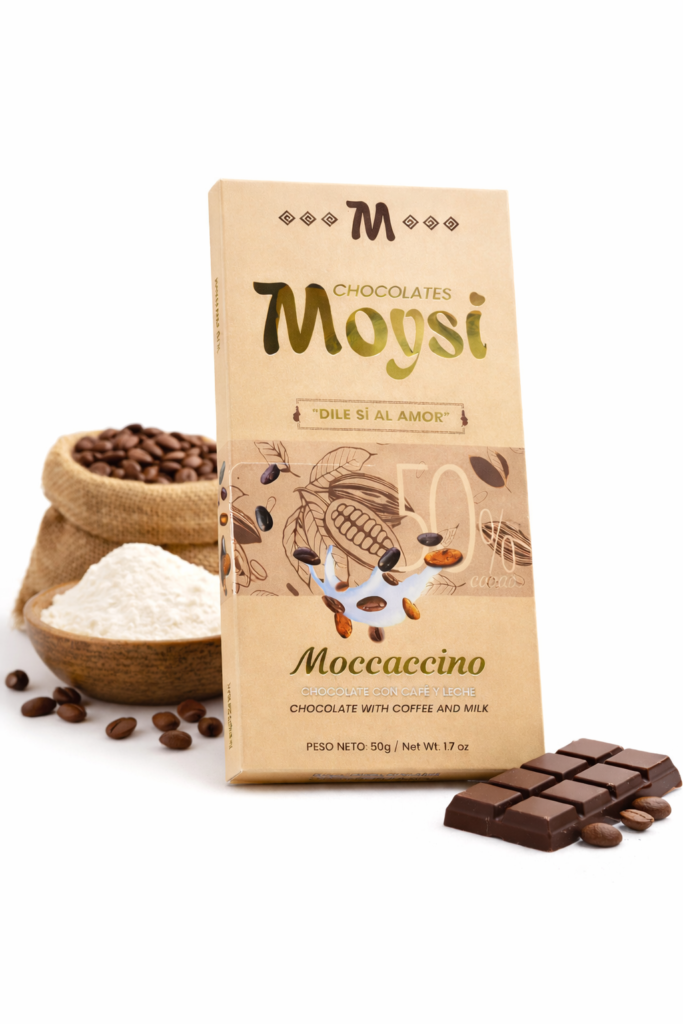 CHOCOLATE CON CAFÉ Y LECHE AL 50%