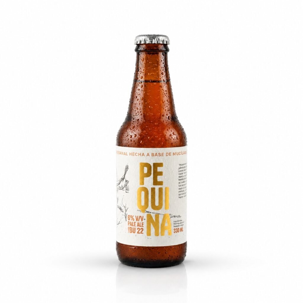 CERVEZA ARTESANAL DEL MUCÍLAGO DE CACAO (PEQUINA)